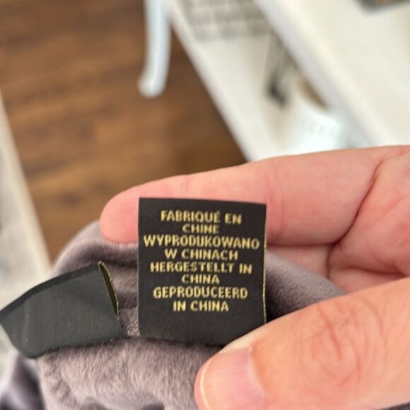 House of Harlow 1960 Women velour track suit jogger pants slate charcoal gray XL - Picture 13 of 15